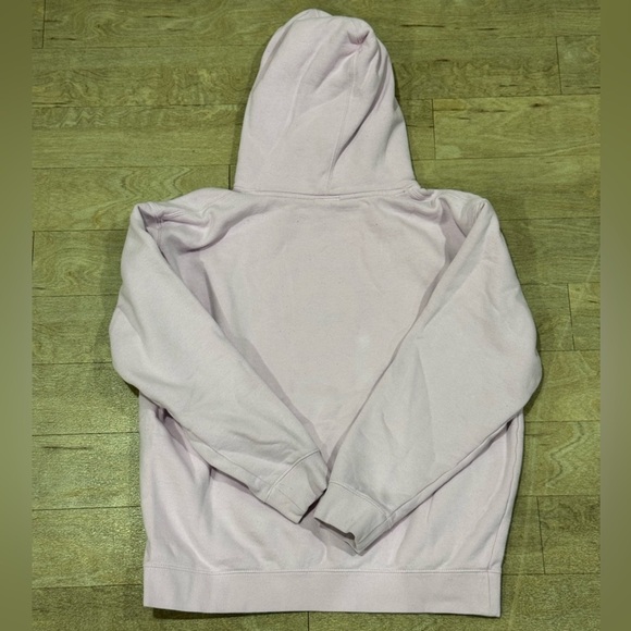 Happiness Project Light Pink Hoodie Sweater Size M - Picture 4 of 4